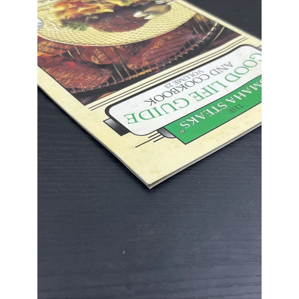 Omaha Steaks Good Life Guide Cookbook V23 Recipes Steak Cooking Book